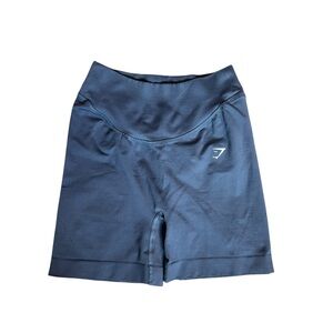 Gymshark Women's Blue/Gray Athletic Shorts